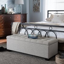 Beige bench 2024 for bedroom